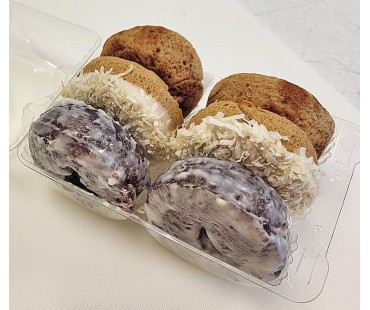 Low Carb Donuts 6 pack Variety 1 - Fresh Baked